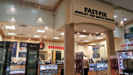 Store front of the Fast-Fix store at Barton Creek Square Mall