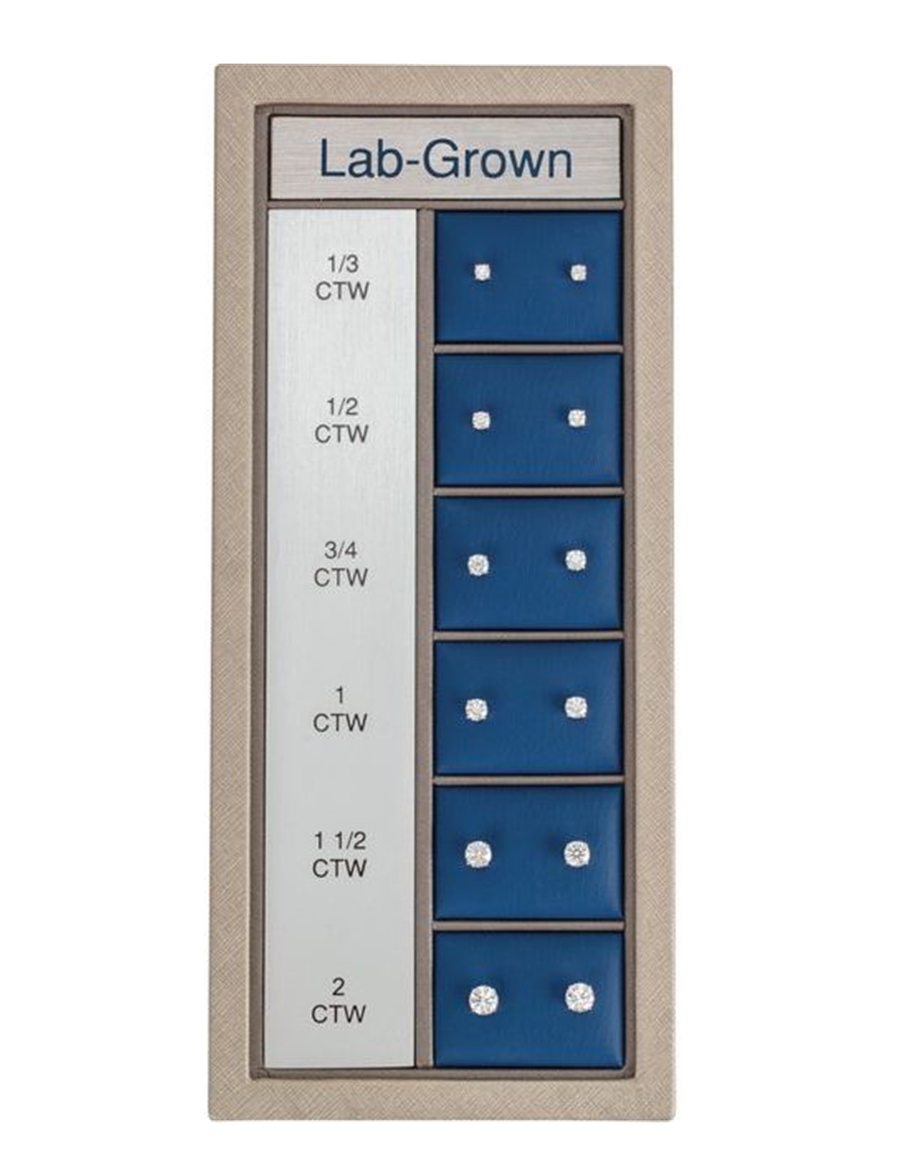 Lab Diamond Earring Display